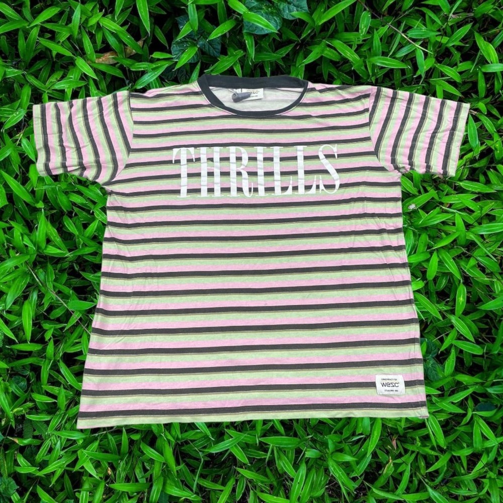 Retro Conspiracy by Wesc Shirt Men's L Women's XL Short Sleeve 100% Cotton